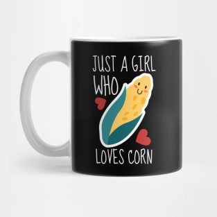 Just A Girl Who Loves Corn Funny Mug